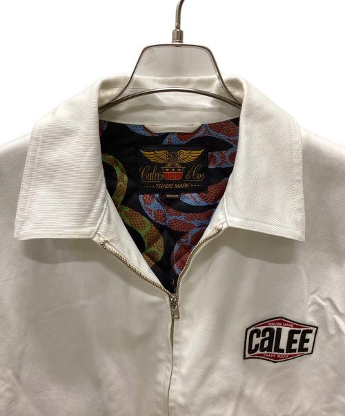 CALEE（キャリー）CALEE (キャリー) スイングトップ ホワイト サイズ:Mの古着・服飾アイテム