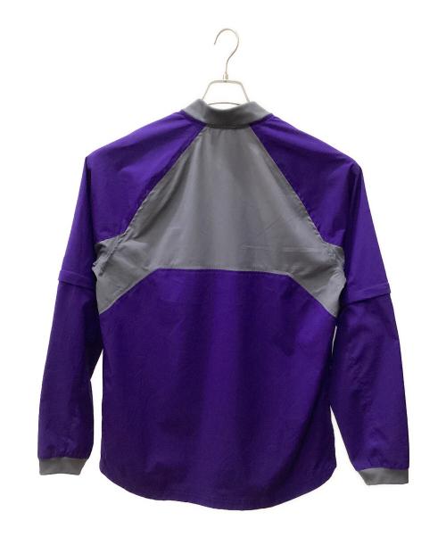 adidas（アディダス）adidas (アディダス) ハーフジッププルオーバー パープル サイズ:Mの古着・服飾アイテム
