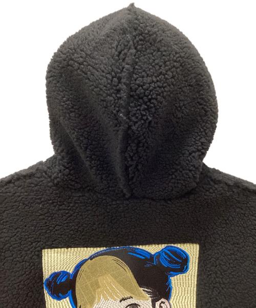 overprint（オーバープリント）overprint (オーバープリント) プルオーバーパーカー ブラック サイズ:XXL 未使用品の古着・服飾アイテム