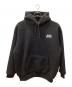 overprint（オーバープリント）の古着「プルオーバーパーカー」｜ブラック
