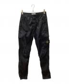 STONE ISLANDストーンアイランド）の古着「COTTON POPLIN STREACH CARGO PANT」｜ブラック