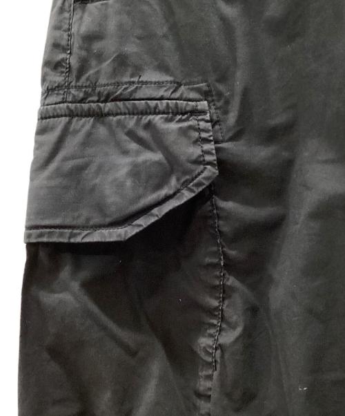 STONE ISLAND（ストーンアイランド）STONE ISLAND (ストーンアイランド) COTTON POPLIN STREACH CARGO PANT ブラック サイズ:73.5の古着・服飾アイテム