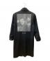 MR.COMPLETELY (ミスターコンプリートリー) バックプリントコート ブラック サイズ:M：9000円
