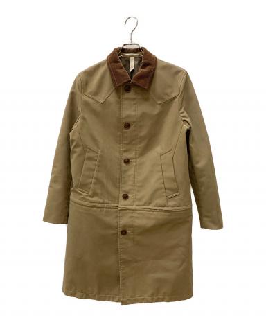 【タケオキクチ】 TAKEO KIKUCHI 2WAYコート 中古・古着通販】TAKEO KIKUCHI (タケオキクチ) 2WAYコート カーキ