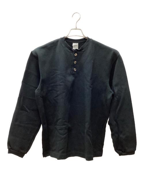 CAMBER（キャンバー）CAMBER (キャンバー) ヘンリーネックカットソー ブラック サイズ:LARGEの古着・服飾アイテム