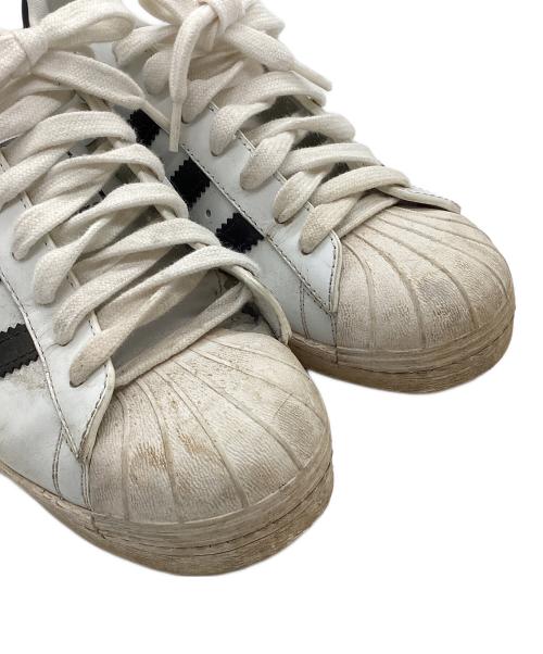 adidas（アディダス）adidas (アディダス) PRADA (プラダ) スニーカー ホワイト×ブラック サイズ:23.5cmの古着・服飾アイテム