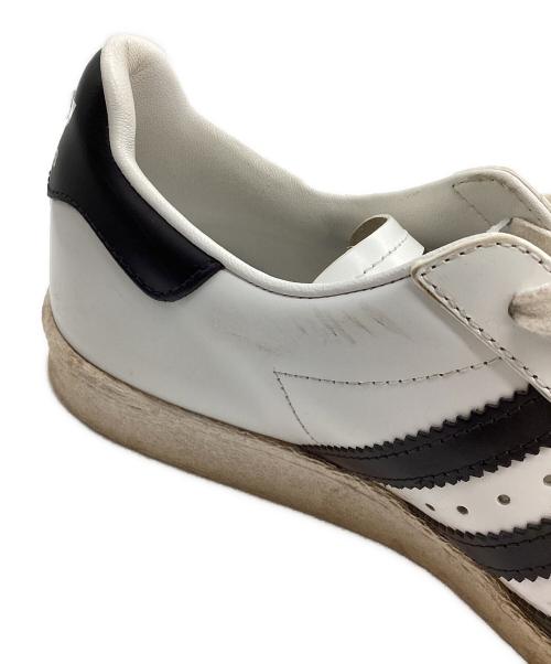 adidas（アディダス）adidas (アディダス) PRADA (プラダ) スニーカー ホワイト×ブラック サイズ:23.5cmの古着・服飾アイテム