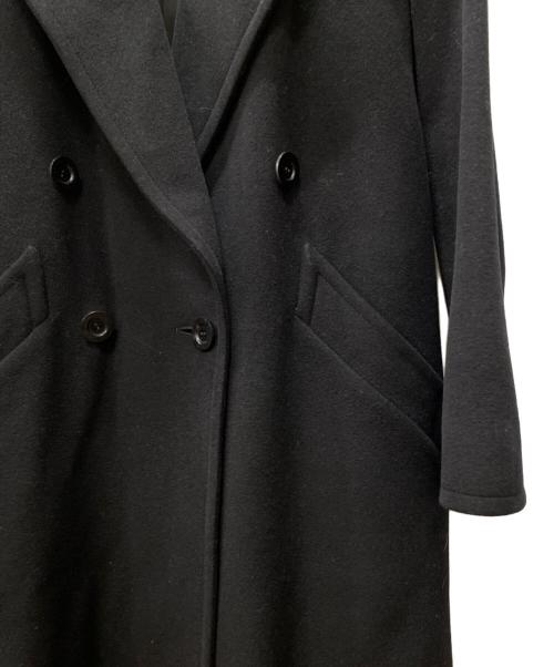 Aquascutum（アクアスキュータム）Aquascutum (アクアスキュータム) ロングコート ブラック サイズ:Sの古着・服飾アイテム