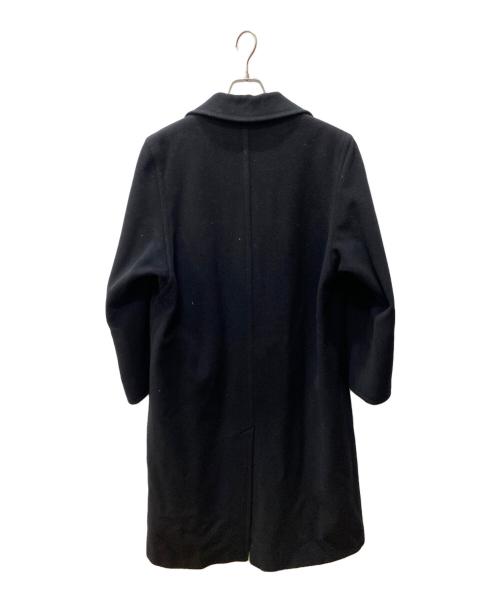Aquascutum（アクアスキュータム）Aquascutum (アクアスキュータム) ロングコート ブラック サイズ:Sの古着・服飾アイテム