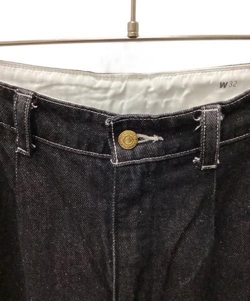 LEVI'S（リーバイス）LEVI'S (リーバイス) PREMIUM BLACK DENIM SLACKS ブラック サイズ:W32 L30の古着・服飾アイテム