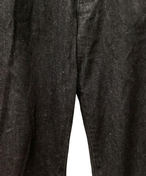 LEVI'S（リーバイス）LEVI'S (リーバイス) PREMIUM BLACK DENIM SLACKS ブラック サイズ:W32 L30の古着・服飾アイテム