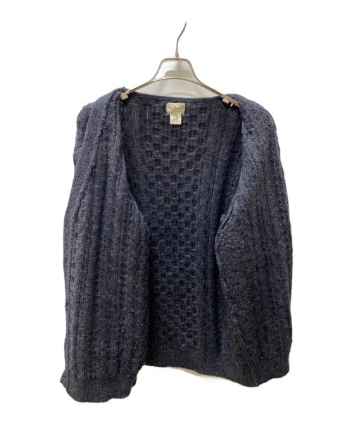 L.L.Bean（エルエルビーン）L.L.Bean (エルエルビーン) 厚手カーディガン ネイビー サイズ:XLの古着・服飾アイテム