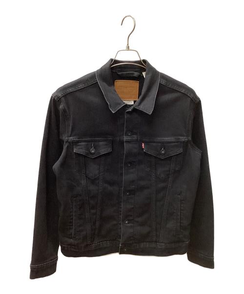 LEVI'S（リーバイス）LEVI'S (リーバイス) ストレッチデニムトラッカージャケット ブラック サイズ:Mの古着・服飾アイテム