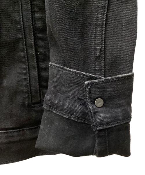 LEVI'S（リーバイス）LEVI'S (リーバイス) ストレッチデニムトラッカージャケット ブラック サイズ:Mの古着・服飾アイテム