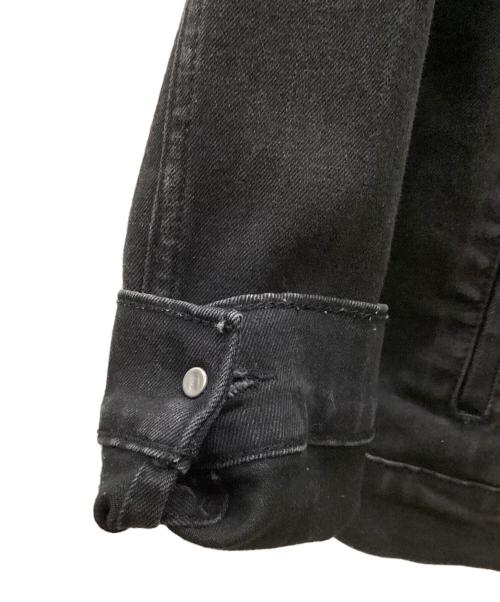 LEVI'S（リーバイス）LEVI'S (リーバイス) ストレッチデニムトラッカージャケット ブラック サイズ:Mの古着・服飾アイテム