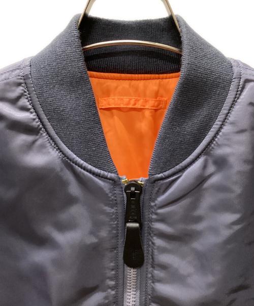 ALPHA（アルファ）ALPHA (アルファ) MA-1ジャケット グレー サイズ:XLARGEの古着・服飾アイテム
