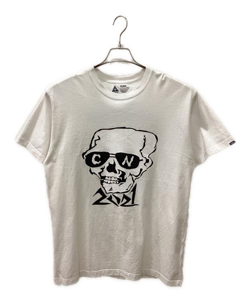 NEIGHBORHOOD（ネイバーフッド）NEIGHBORHOOD (ネイバーフッド) CHALLENGER (チャレンジャー) SKULL TEE ホワイト サイズ:XLARGEの古着・服飾アイテム