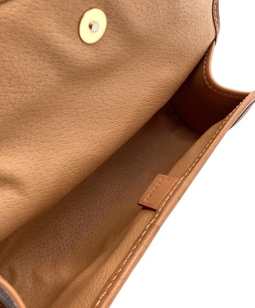 CELINE（セリーヌ）CELINE (セリーヌ) フラップポーチ ブラウンの古着・服飾アイテム