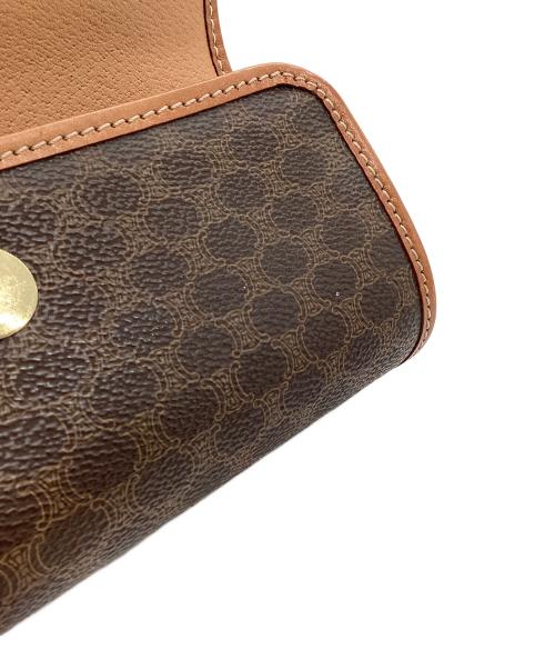 CELINE（セリーヌ）CELINE (セリーヌ) フラップポーチ ブラウンの古着・服飾アイテム