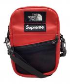 THE NORTH FACE×SUPREMEザ ノース フェイス×シュプリーム）の古着「ショルダーバッグ」｜レッド×ブラック