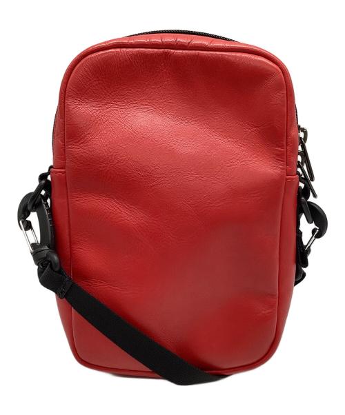 THE NORTH FACE（ザ ノース フェイス）THE NORTH FACE (ザ ノース フェイス) SUPREME (シュプリーム) ショルダーバッグ レッド×ブラックの古着・服飾アイテム