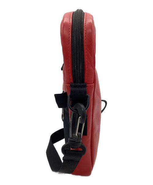 THE NORTH FACE（ザ ノース フェイス）THE NORTH FACE (ザ ノース フェイス) SUPREME (シュプリーム) ショルダーバッグ レッド×ブラックの古着・服飾アイテム