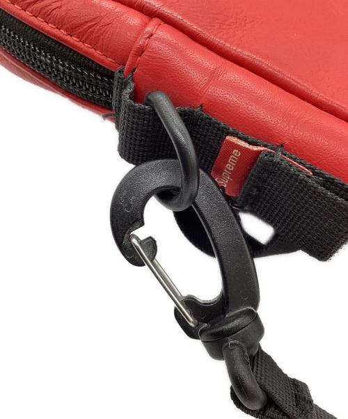 THE NORTH FACE（ザ ノース フェイス）THE NORTH FACE (ザ ノース フェイス) SUPREME (シュプリーム) ショルダーバッグ レッド×ブラックの古着・服飾アイテム