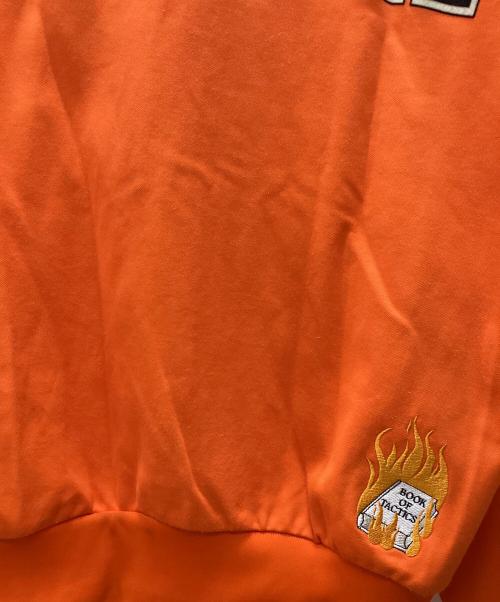 adidas（アディダス）adidas (アディダス) トラックジャケット オレンジ×ブラック サイズ:Mの古着・服飾アイテム
