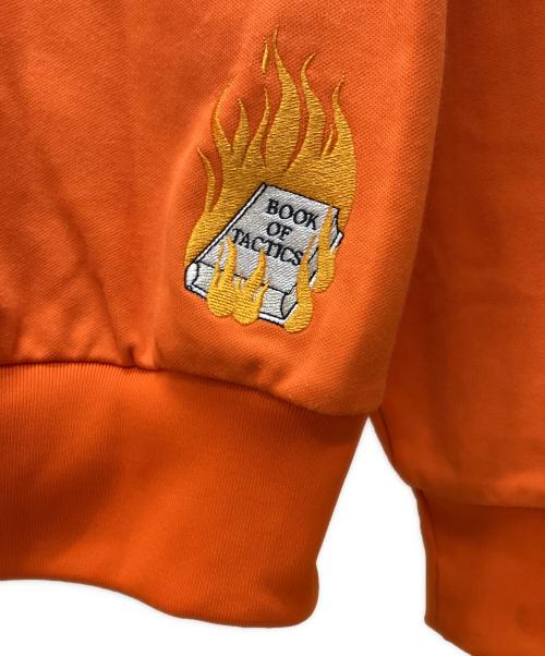 adidas（アディダス）adidas (アディダス) トラックジャケット オレンジ×ブラック サイズ:Mの古着・服飾アイテム