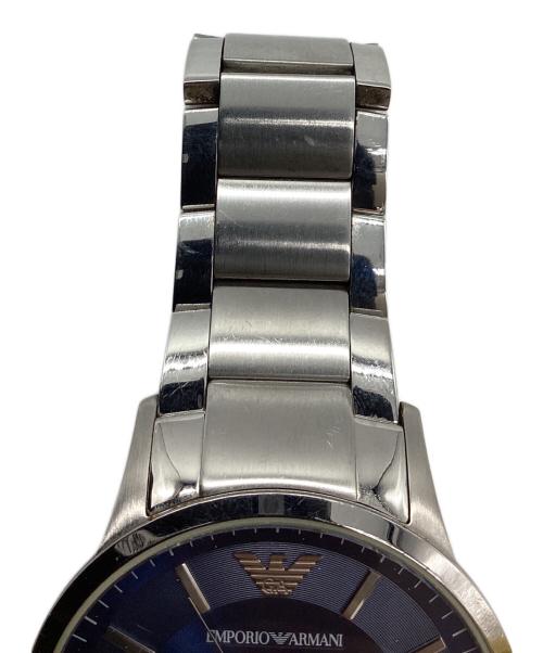 EMPORIO ARMANI（エンポリオ アルマーニ）EMPORIO ARMANI (エンポリオ アルマーニ) リストウォッチ ブルーの古着・服飾アイテム