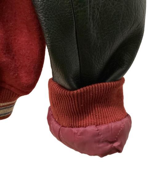 FLANDRE（フランドル）FLANDRE (フランドル) スタジャン レッド×ブラック サイズ:表記無しの古着・服飾アイテム