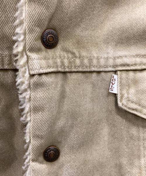 LEVI'S（リーバイス）LEVI'S (リーバイス) 80-90s 米国製 裏ボアGジャケット ベージュ サイズ:Mの古着・服飾アイテム