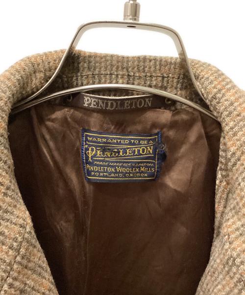 PENDLETON（ペンドルトン）PENDLETON (ペンドルトン) ヴィンテージコート ベージュ サイズ:表記無しの古着・服飾アイテム