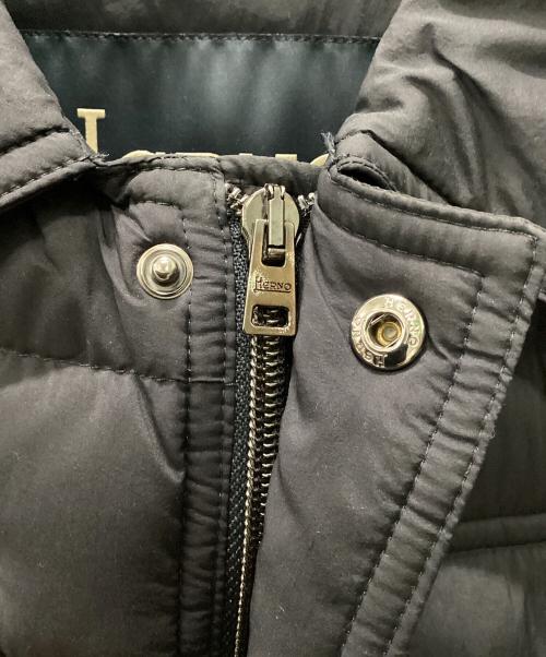 HERNO（ヘルノ）HERNO (ヘルノ) ダウンジャケット ネイビー サイズ:42の古着・服飾アイテム