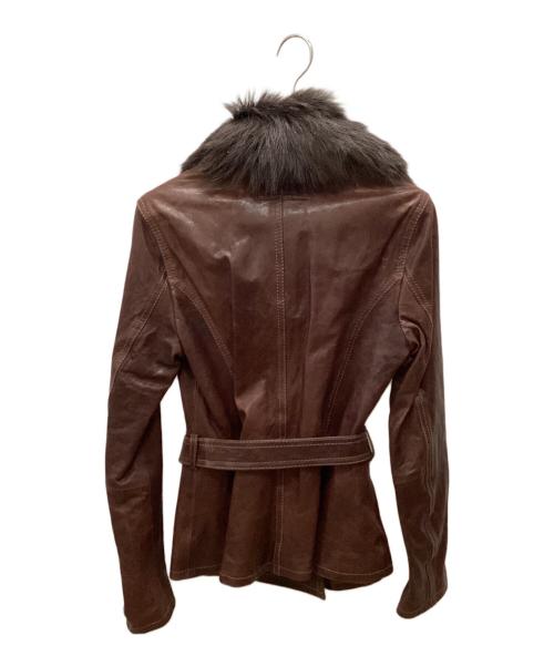 Marlboro Classics（マルボロクラッシクス）Marlboro Classics (マルボロクラッシクス) レザージャケット ブラウン サイズ:42 未使用品の古着・服飾アイテム