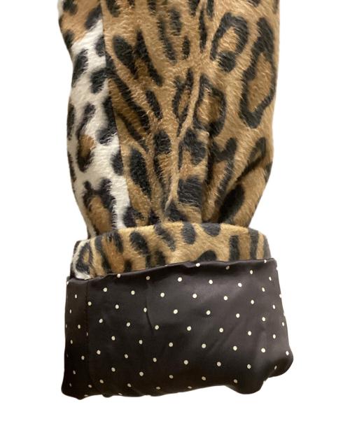 MOSCHINO（モスキーノ）MOSCHINO (モスキーノ) レオパード柄コート ベージュ サイズ:表記無しの古着・服飾アイテム