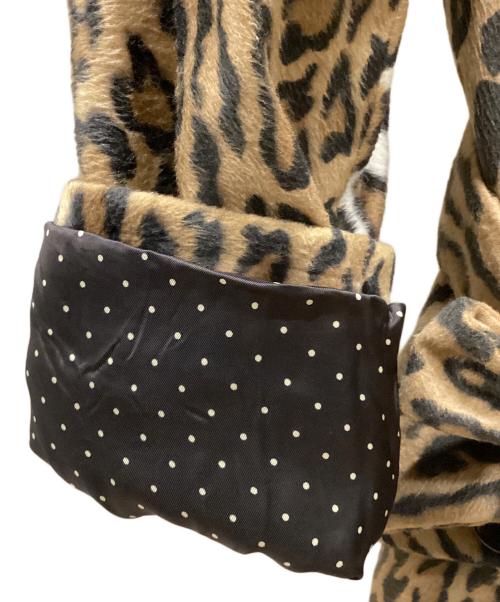 MOSCHINO（モスキーノ）MOSCHINO (モスキーノ) レオパード柄コート ベージュ サイズ:表記無しの古着・服飾アイテム