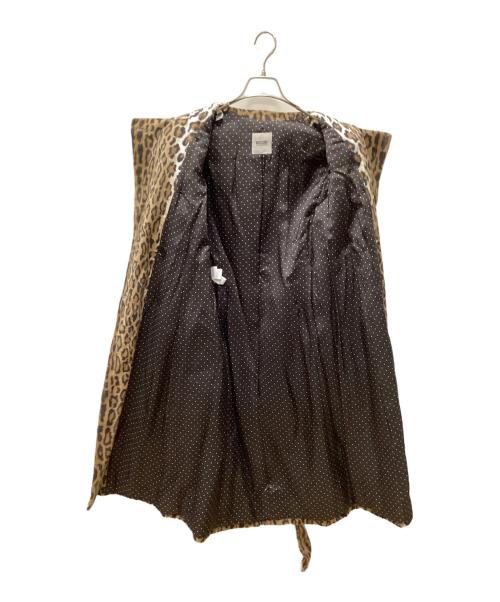 MOSCHINO（モスキーノ）MOSCHINO (モスキーノ) レオパード柄コート ベージュ サイズ:表記無しの古着・服飾アイテム