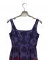 中古・古着 ANNA SUI (アナスイ) ノースリーブ・キャミソールワンピース パープル サイズ:2：5000円