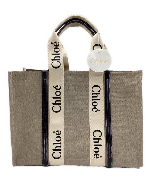 Chloe（クロエ）Chloe (クロエ) トートバッグ ベージュの古着・服飾アイテム