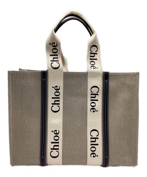 Chloe（クロエ）Chloe (クロエ) トートバッグ ベージュの古着・服飾アイテム