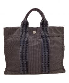 HERMES（エルメス）の古着「エールライン トートバッグ」｜グレー