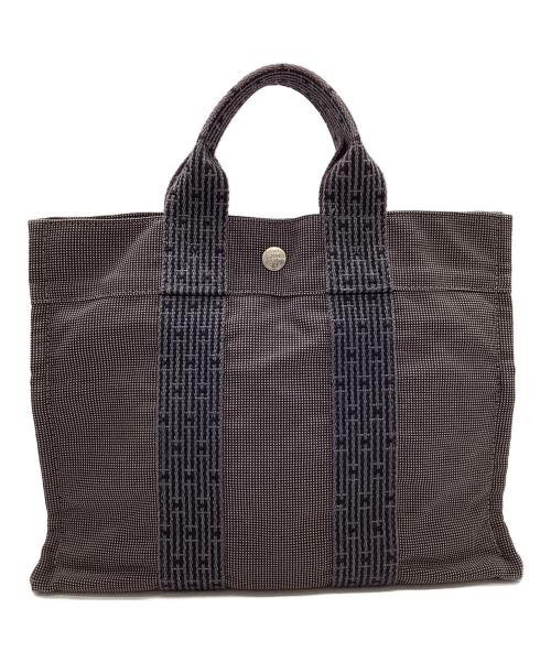 HERMES（エルメス）HERMES (エルメス) エールライン トートバッグ グレーの古着・服飾アイテム