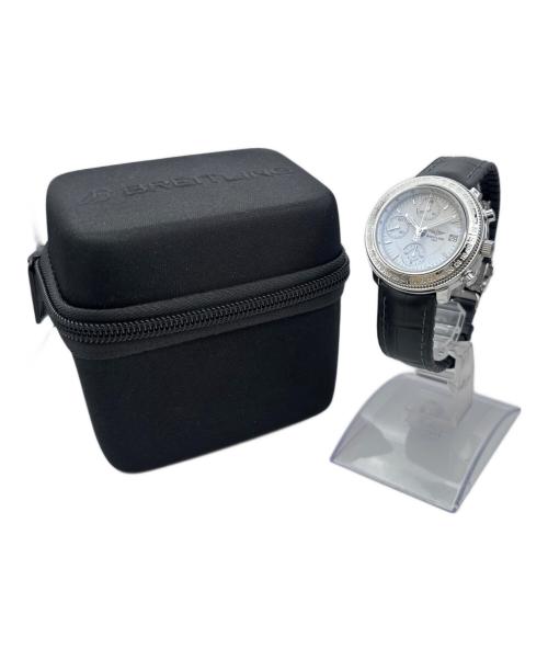 BREITLING（ブライトリング）BREITLING (ブライトリング) Astromat アストロマット Ref.A20405 ホワイト文字盤 白文字盤 サイズ:44mm/15~20cmの古着・服飾アイテム