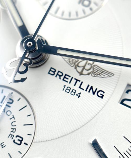 BREITLING（ブライトリング）BREITLING (ブライトリング) Astromat アストロマット Ref.A20405 ホワイト文字盤 白文字盤 サイズ:44mm/15~20cmの古着・服飾アイテム