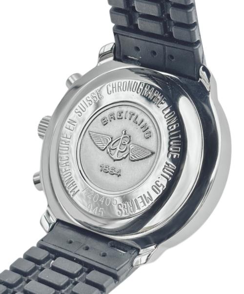BREITLING（ブライトリング）BREITLING (ブライトリング) Astromat アストロマット Ref.A20405 ホワイト文字盤 白文字盤 サイズ:44mm/15~20cmの古着・服飾アイテム