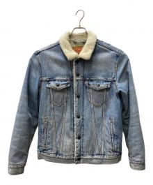 LEVI'S（リーバイス）の古着「ボアデニムジャケット」｜インディゴ