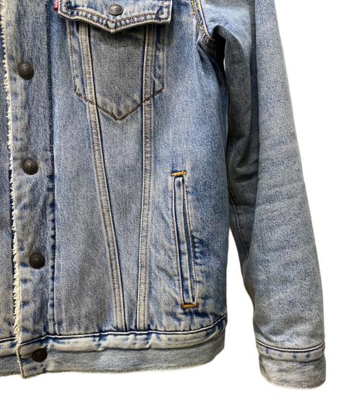 LEVI'S（リーバイス）LEVI'S (リーバイス) ボアデニムジャケット インディゴ サイズ:Mの古着・服飾アイテム