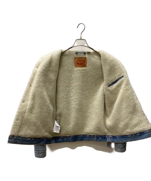 LEVI'S（リーバイス）LEVI'S (リーバイス) ボアデニムジャケット インディゴ サイズ:Mの古着・服飾アイテム