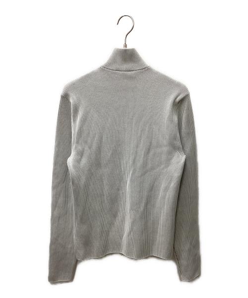 LACOSTE（ラコステ）LACOSTE (ラコステ) リブニットトラックジャケット ライトグレー サイズ:XSの古着・服飾アイテム